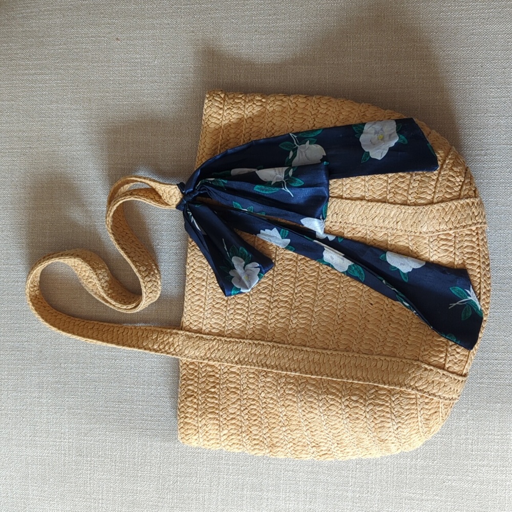 Draper James Straw Tote